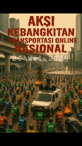 Melihat dengan Tajam & Mengarah Kepada semua Komunitas, Aliansi , dan Organisasi Driver Online untuk menyamakan juga menyatukan ilmu , gagasan , juga pandangan memperjuangkan KEADILAN bagi profesi OJOL , KUROL & TAXOL Di momen yang pas hari KEBANGKITAN NASIONAL , semua bersepakat untuk 20.05.2025 Dari Sabang sampai Merauke . Sudah saatnya kita semua bersatu dalam bingkai yang sama memperjuangkan Profesi DRIVER ONLINE/ KURIR ONLINE menjadi lebih berkeadilan dan Manusiawi . Dalam Aksi bertajuk : KEBANGKITAN TRANSPORTASI ONLINE INDONESIA 20.05.2025 di 14 Kota Seluruh Indonesia Tuntutan 1. Revisi Tarif Orang , Makanan & Barang 2. Potongan 10% di hitung dari biaya yang di bebankan kepada Customer 3. Kembalikan bagian / Jatah 5% per trip Hak Driver ( seperti tertuang di Kemenhub 1001) 4. Serahkan kewenangan perhitungan Tarif Orang , Barang , dan Makanan Kepada Pemerintah Daerah / Kabupaten, Kota Masing-masing . @Immanuel Ebenezer @KompasTV @detikcom @grabid @gojekindonesia @maximindonesia975 @indriveroficial @prabowosubianto.id  #gojekindonesia #grabindonesia #maximindonesia #shopeefood #indriver #gograbertangkot #gograberindonesia 