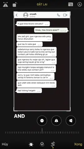 #fyp #crush #lewatberanda #povchat 