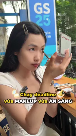 Makeup ở mọi địa hình🤌🏻✨ #minhngocbeauty #vulaci #gs25 