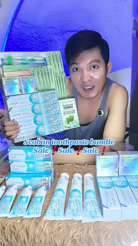 Sulit scoban toothpaste bundle. #scoban #scobantoothpaste #toothpaste #toothwhitening #fresbreath #badbreath 