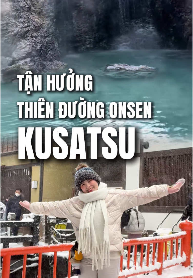 Kusatsu onsen nằm dưới chân núi Kusatsu Shirane ở quận Azuma, tỉnh Gunma, là một trong những khu nghỉ dưỡng suối nước nóng hàng đầu Nhật Bản. Nó có lịch sử lâu đời được nhiều nhân vật vĩ đại và nhân vật thần thoại yêu thích, bao gồm các tướng quân như Tokugawa Ieyasu, Tokugawa Yoshimune.  Bạn có thể bắt đầu đi từ ga Tokyo để tới Kusatsu onsen theo hướng thuận tiện nhất. Đi đến “Bến xe buýt” từ cổng bán vé phía nam Yaesu của “ga JR Tokyo”, đi xe buýt tốc hành JR Kanto “Joshu Yumeguri-go hoặc Tokyo Yumeguri-go” và xuống tại trạm xe buýt “Kusatsu Bến xe buýt Onsen”. Kusatsu onsen cách bến xe buýt này chỉ 5 phút đi bộ #dinhatcungnham  #donham  #dulichnhatban  #tokyotravel  #fyp #xuhuong #kusatsuonsen