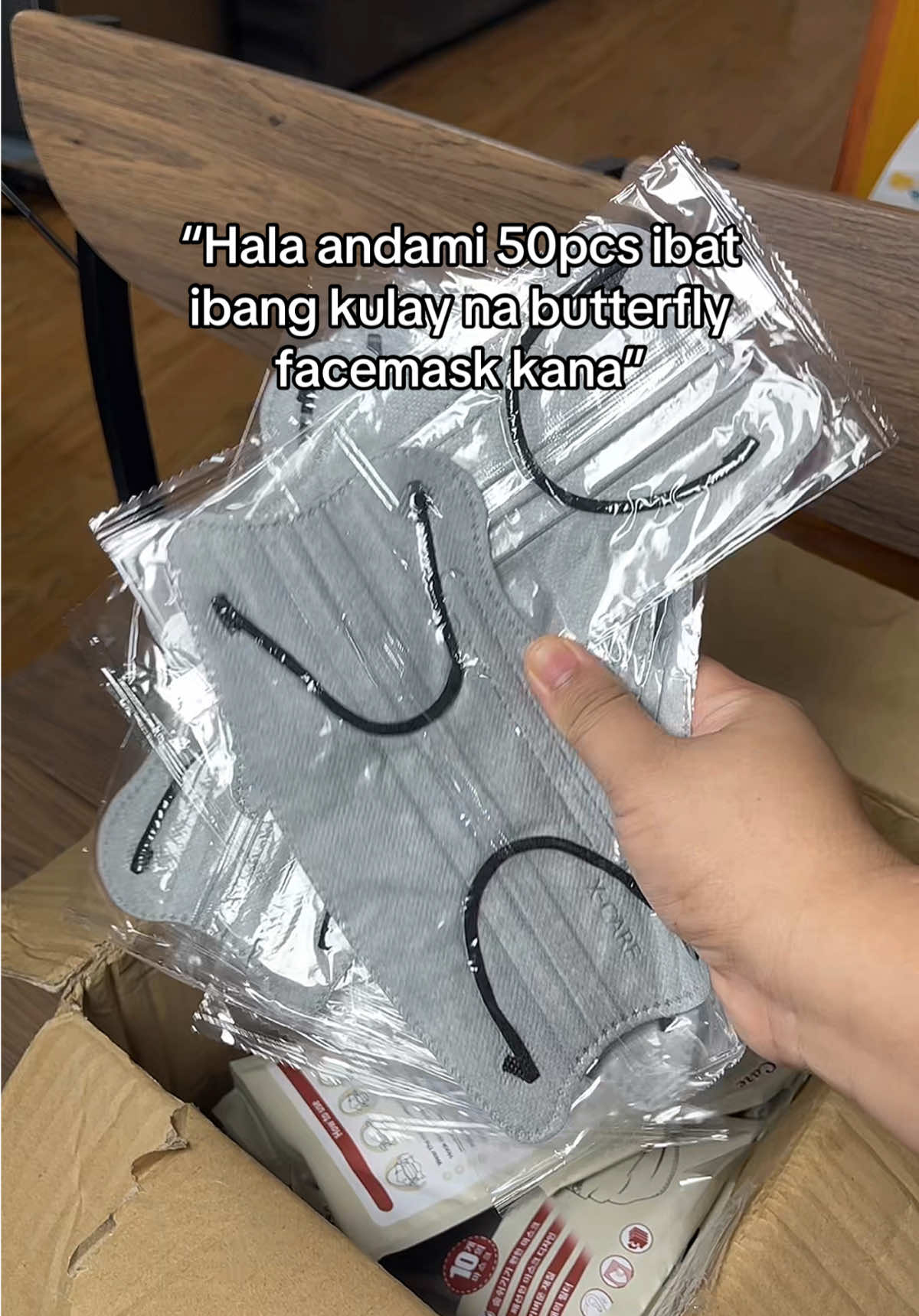 50pcs Butterfly Facemask X-care #facemask #50pcsbutterflyfacemask #100pcsfacemask #xcarefacemask #affordablefacemask #forfacemask disclaimer price me vary until promotion ends