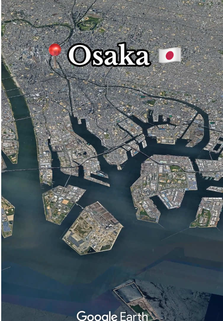 Osaka, Japan, is a vibrant city located in the Kansai region on the island of Honshu. Known for its rich cultural heritage, modern architecture, and renowned cuisine, Osaka serves as a major economic hub in Japan. As of 2025, the city’s population is estimated to be around 2.7 million people, making it the third most populous city in Japan after Tokyo and Yokohama. Osaka is famous for landmarks like Osaka Castle, Universal Studios Japan, and the bustling Dotonbori district, which showcases the city’s dynamic nightlife and street food culture. The city also plays a vital role in Japan’s history, commerce, and innovation. #osaka #japan #city #tour #travel #vacation #googleearth 