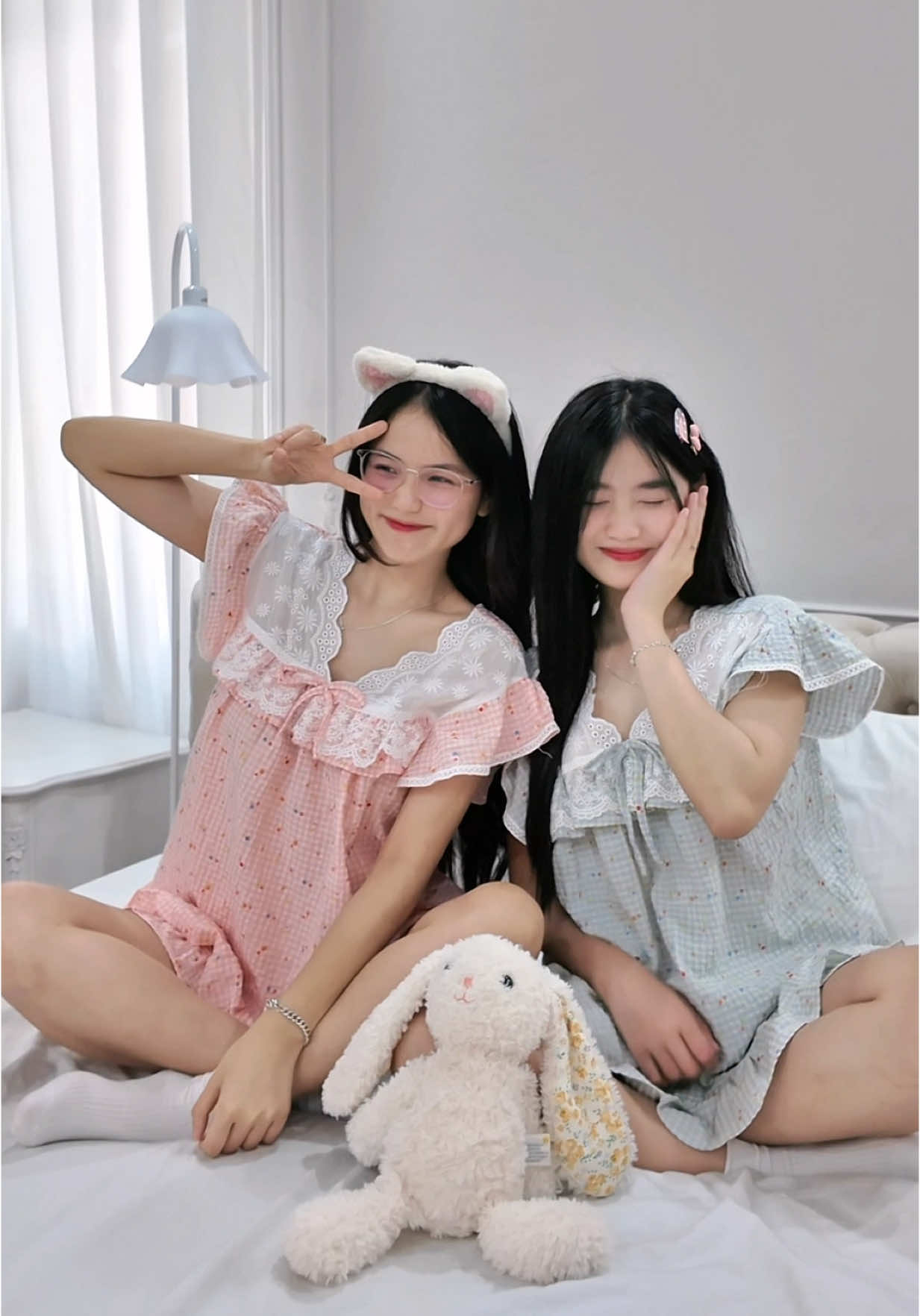 Phải mặc đẹp cùng nhau mới chịu😘#dobobigsize #domacnha #dongu #donguxinh #doxinhmoingay #dobo 