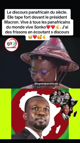 Le discours panafricain du siècle devant le président Macron.