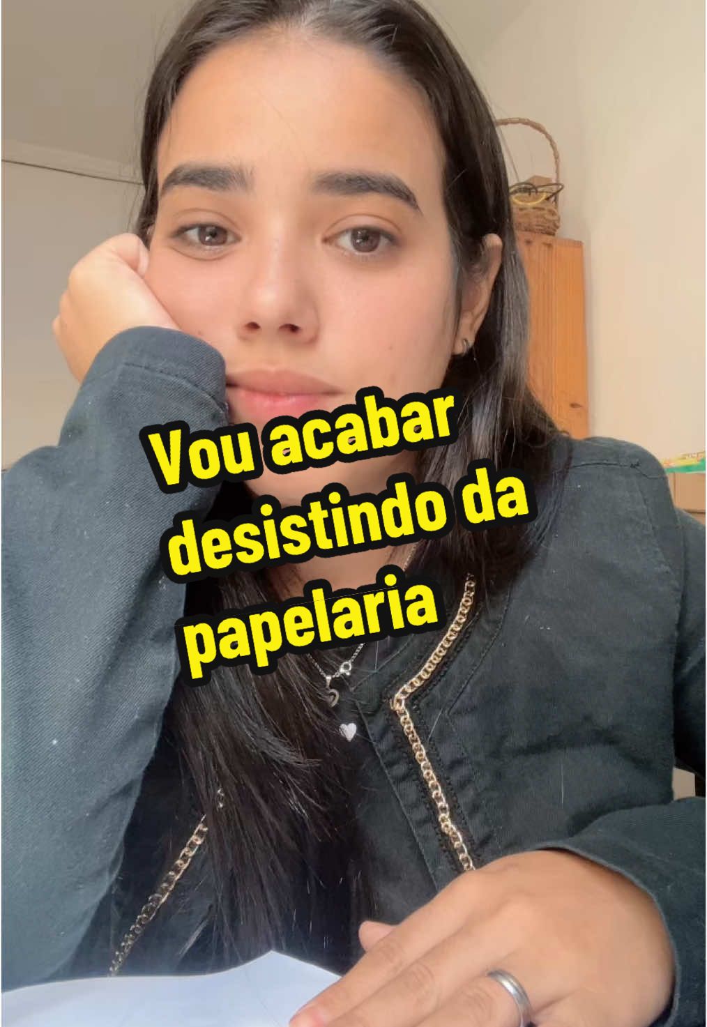 O motivo pelo qual penso em parar com a papelaria 