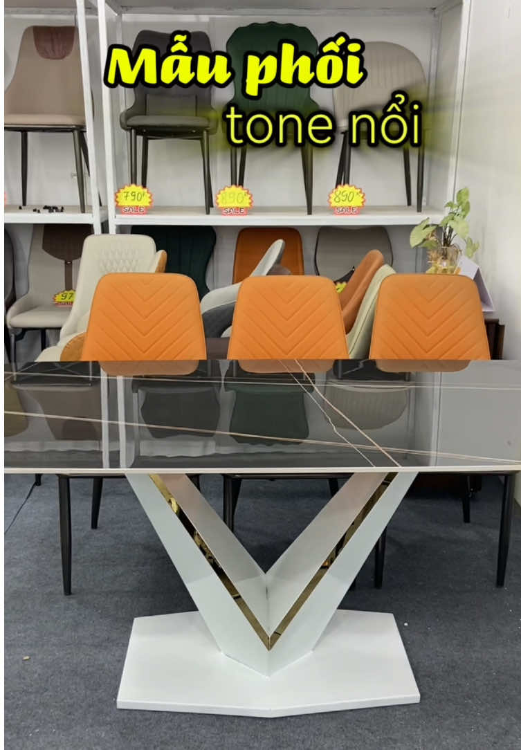 Một mẫu phối tone màu nổi bật đến từ Nội Thất Chani 🤩 #xuhuongtiktok #fyp #banan #banannhapkhau #bananmatda #noithatdep 