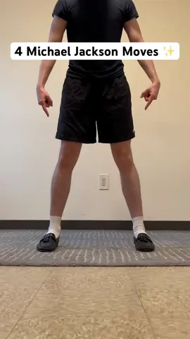 4 Michael Jackson Dance Moves Tutorial ✨#slytripper #fyp #xuhuong 
