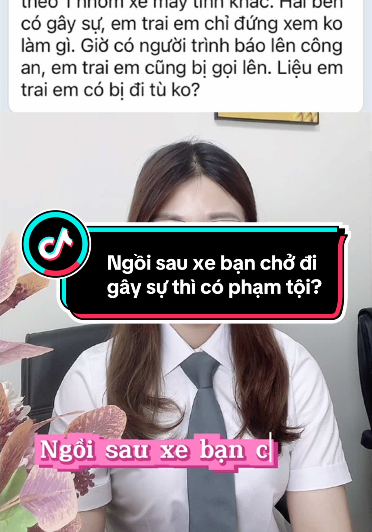 Theo bạn đi gây sự thì có bị khởi tố không #CapCut #luatsuquynh #luatsu #2025 #hinhsu #xuhuongtiktok #trend 