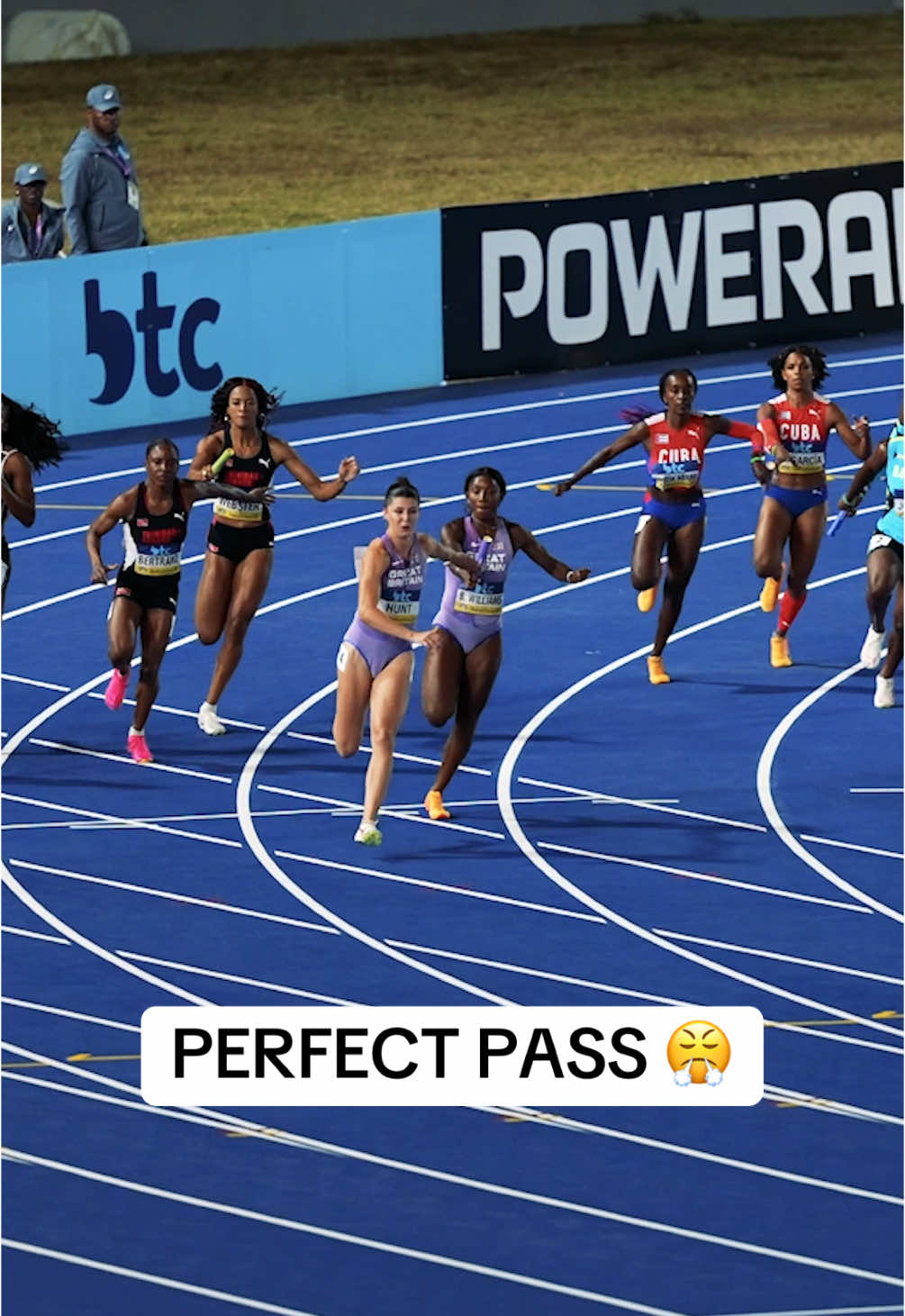 Hunt(ing) it down 😤 #WorldRelays