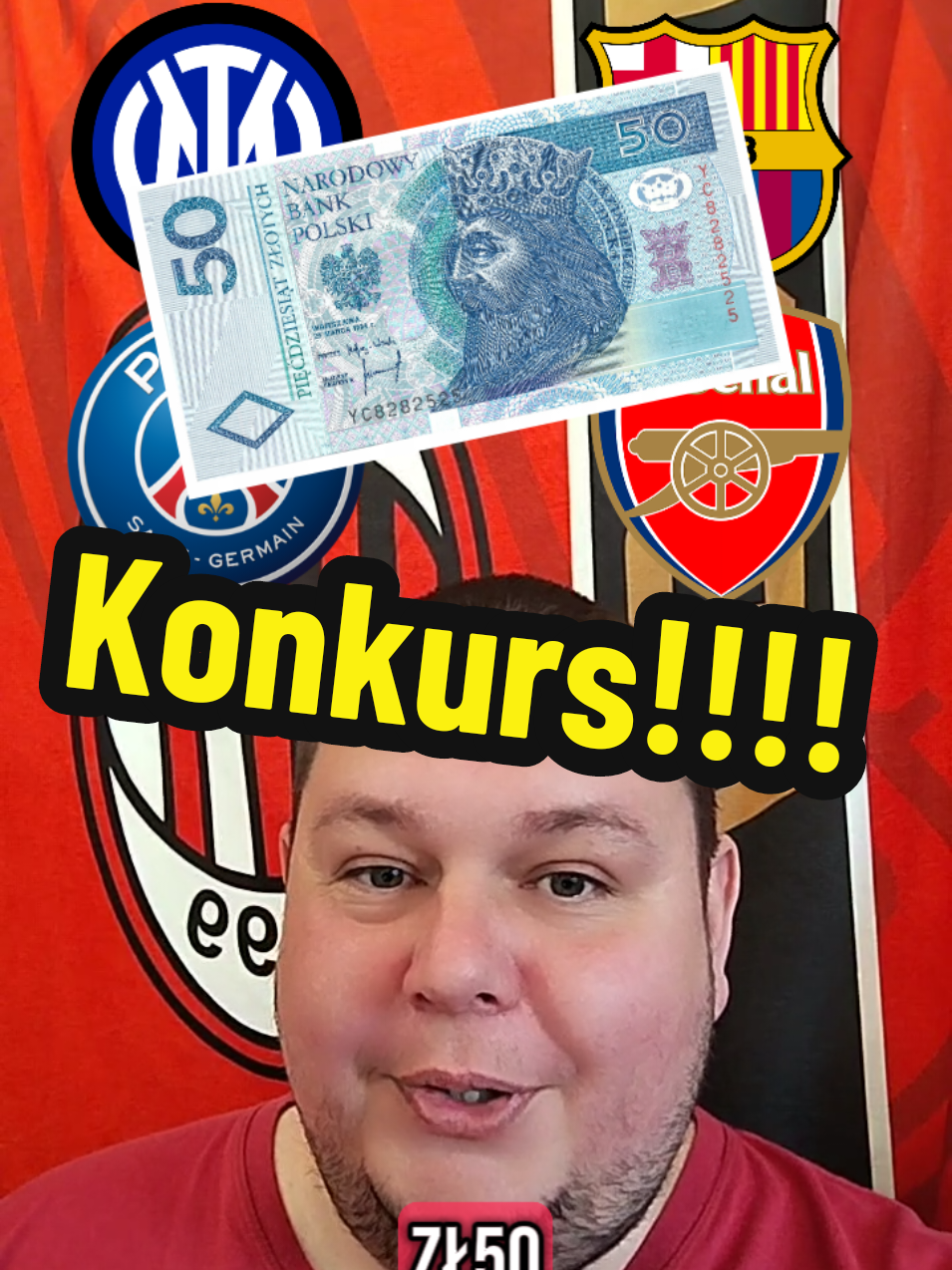 Pierwszych 5 osób które wytypują prawidłowo wynik wygra 50 zł #uefa #fifa #Soccer #fotball #team #stadium #sedorfgz #arkagdynia #arka #widzew #lechpoznan #lech #pilka #pilkanozna #laczynaspilka #sportslover #sport #sportstiktok #SportsNews #sports #sportsblog #mecz #kibice #zgody #zgodyikosy #zgodykibicowskie #zgody_i_uklady #zgodylubkosy #lechia #lechiagdańsk #lechiagdansk #lechianajlepszajest #ruchchorzow #widzewłódź #elanatoruń #pogonszczecin #zawiszabydgoszcz #jagielloniabiałystok #lechpoznan #slaskwroclaw #legia #legiawarszawa #legiawarsawultras 