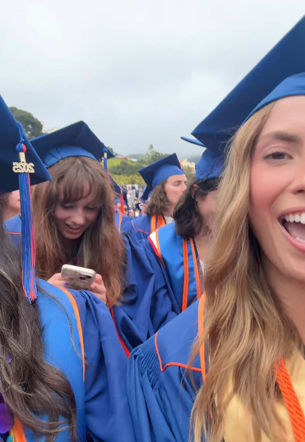 graduated 💙🧡 #grad #graduate #graduated #gradszn #classof2025 #classof2025🎓 #graduates #graduateschool #graduation #graduation #college #collegegrad #collegegraduate #collegegraduation #pepperdine #pepperdineuniversity 