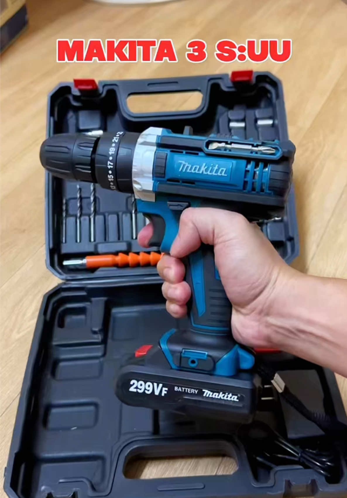สว่านแบตไร้สาย MAKITA 3 ระบบ ใช้ขันเจาะกระแทก ปรับแรงท้อได้ 25 ระดับ มีสองเกียร์ ปรับเดินหน้าถอยหลัง มีเซฟตี้และไฟแอลอีดีหนึ่งชุดแบตสองก้อน พร้อมชุดดอกสว่านหัวสกรูและชุดบล็อก #สว่านไร้สาย #สว่าน #สว่านแบตไร้สาย #สว่าน3ระบบ #สว่านไฟฟ้า #ของดีบอกต่อ  @พี่เอ็ม ป้ายยา  @พี่เอ็ม ป้ายยา  @พี่เอ็ม ป้ายยา 