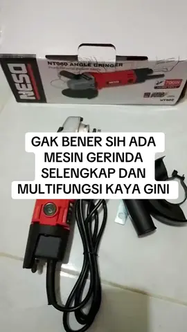 neso mesin gerinda tangan 4 inchi. Memiliki diameter cakram 100mm, dan tegangan 220vol. Cocok untuk pekerjaan mu ✨😎 #feehilystory #neso #mesingerinda #mesingerindamurah #gerinda #gerindamurah #nesogerinda 
