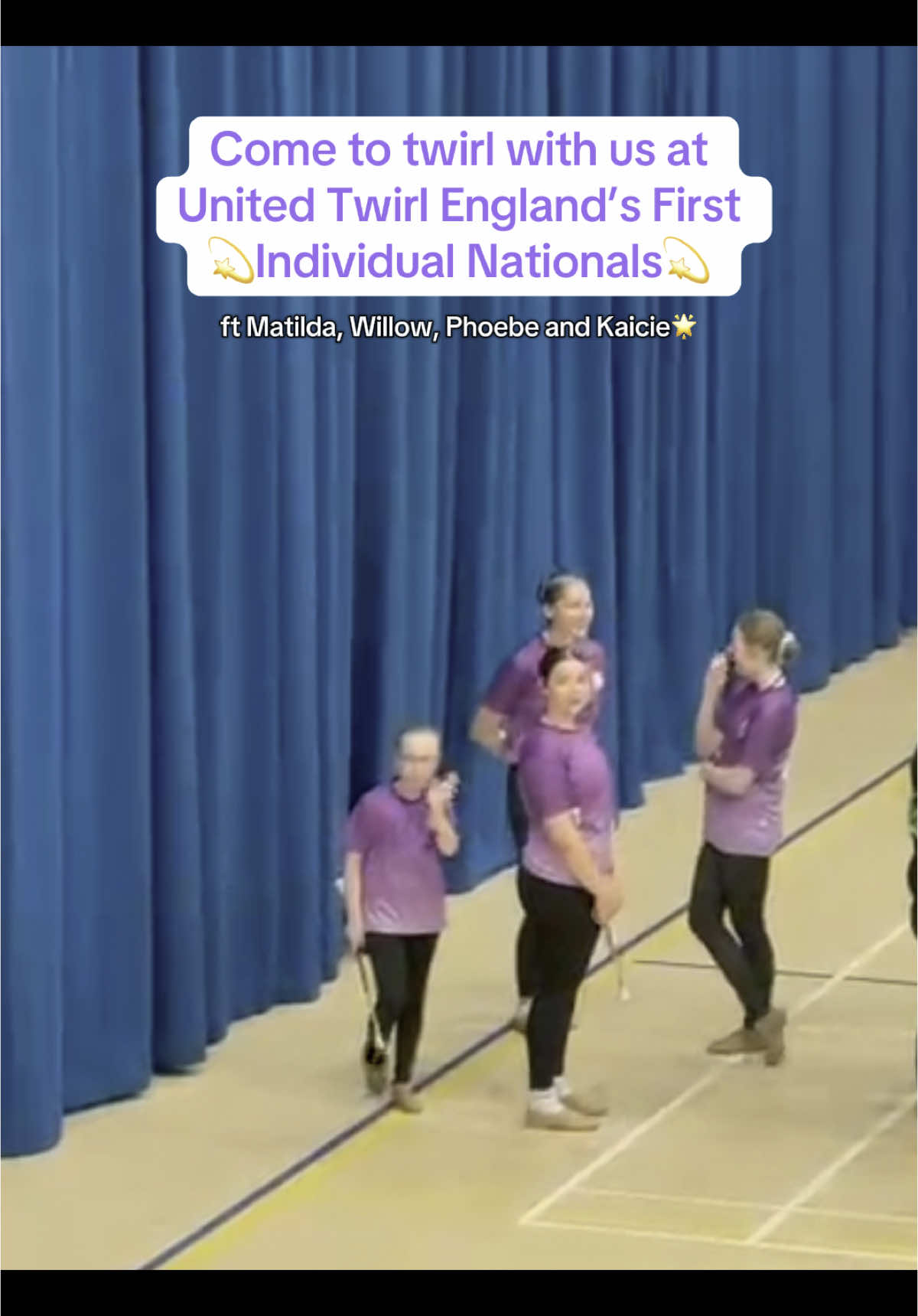 Keep an eye out for presentation and BTS video coming soon 👀 @phoebe._twirls @kaicie-leigh 🪩 @willow❦ #training #coach #majorettes #dance #twirling #batontwirling #fyp #foryoupage #fyppp #fypage #yorkshiresupremes #utenorth #ute #unitedtwirlengland #solo 