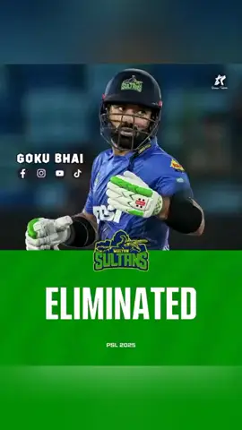 Multan Sultans Eliminated 🔔😂 #multansultans #alitareen #rizwan #gokubhai #pslx #psl #roast #edit