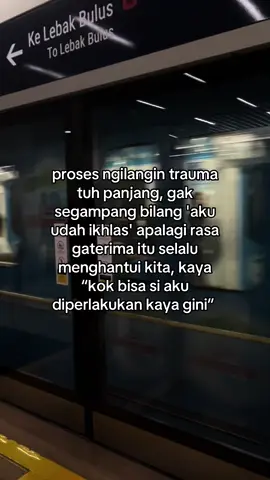 Ada sesuatu yang gabisa diterima kenapa gue harus diperlakukan kaya gini padahal aku ga pantes diperlakukan kaya gini, paham ga? 