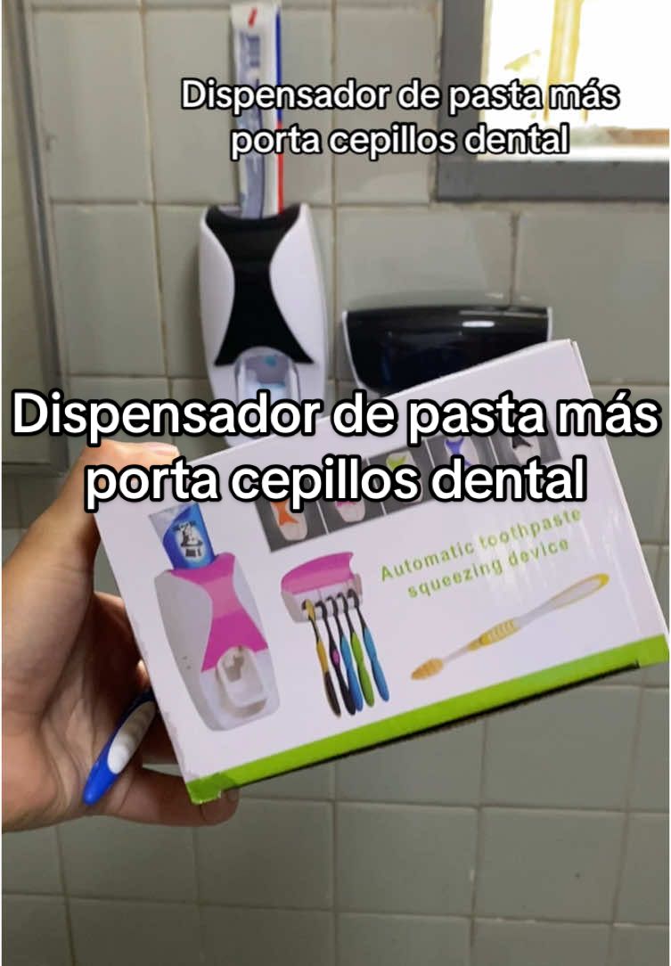 Porta cepillos dental+ dispensador de pasta. Hacemos envíos a toda Venezuela 🇻🇪 WhatsApp 0424-2515003 #portacepillodedientes #portacepillo #higienebucal #higienedental 