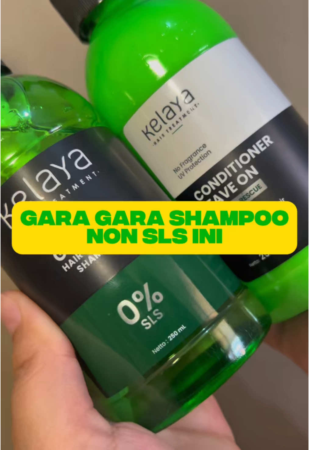 Semua gara gara shampoo nya @Kelaya Hair Treatment #hempaskusutantinyangkut #feelthenature #haircareroutine 