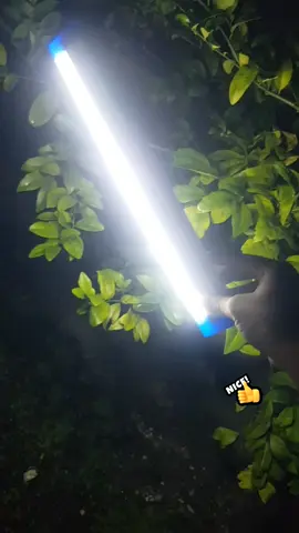 Rechargeable LED light tube lightweight, portable, and convenient for outdoor or emergency use. #rechargeable #emergencylight #tubelight #lights #ledlights #lampu #lampuled #goodthing 