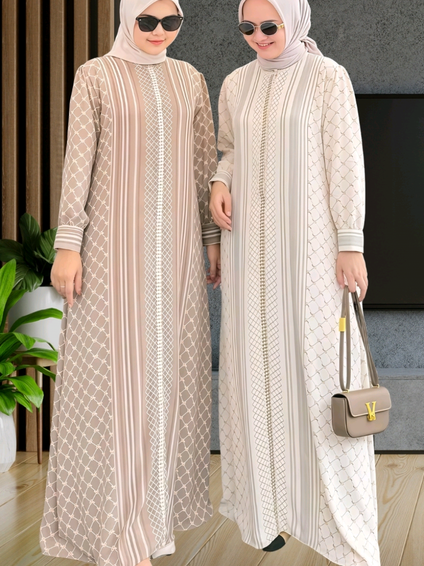 Pamungkas Gamis Inara Motif Bonita Premium  #gamis #gamisinara  #gamiskekinian #gamispremium #gamiskondangan 