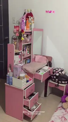 Ang ganda sa mata!🥰🙌✨💯💞🌸☺️  #vanitytable #vanitymirror #vanitytablewithmirror #vanitywithdrawers #trending #viral 