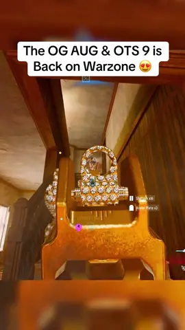 OG AUG + OTS 9 IS BACK ON WARZONE #warzone #rebirthisland #callofduty #cod #blackops6 