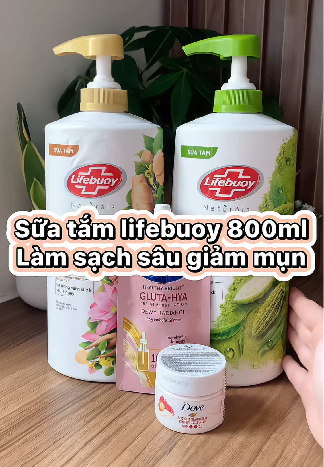 Chai to xài lâu lắm lun á mấy bà #suatam #suatamtrangda #suatamthomlau #suatamthaoduoc #thomtho #chamsoccothe #lamdep #chamsocda #lifebuoy 