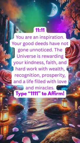 🌟 The universe is aligning in your favor, and everything you’ve been calling in through the Law of Attraction is finding its way to you—because the Law of Attraction works when you align your energy, your faith, and your vision. ✨ Your angels are speaking—angel numbers are showing up everywhere as divine signs that blessings are near. Repeating your affirmations daily is activating your power—affirmations reprogram your mind and soul to believe in the reality you’re manifesting. Manifestation is already in motion, because through focused manifestation, your intentions take shape in the physical. Angel numbers are confirmations from the universe that your manifestation is being heard. 💫 The Law of Assumption reminds you that what you believe to be true becomes true—so assume your blessings, your breakthroughs, your abundance, and let the Law of Assumption work its magic. Positive thinking is not just a mindset—it’s a frequency, and with consistent positive thinking, you're attracting miracles, wealth, love, health, and joy. When you see angel numbers, take them as reminders that your affirmations, your faith, and the Law of Attraction are all working together. The Law of Assumption, positive thinking, and divine timing are bringing it all together. Everything is unfolding in your favor. 🌈🕊️ #LawOfAttraction #Affirmation #PositiveAffirmation #PositiveThinking #PositiveQuotes #AngelNumbers #Manifestation #ManifestationTechniques