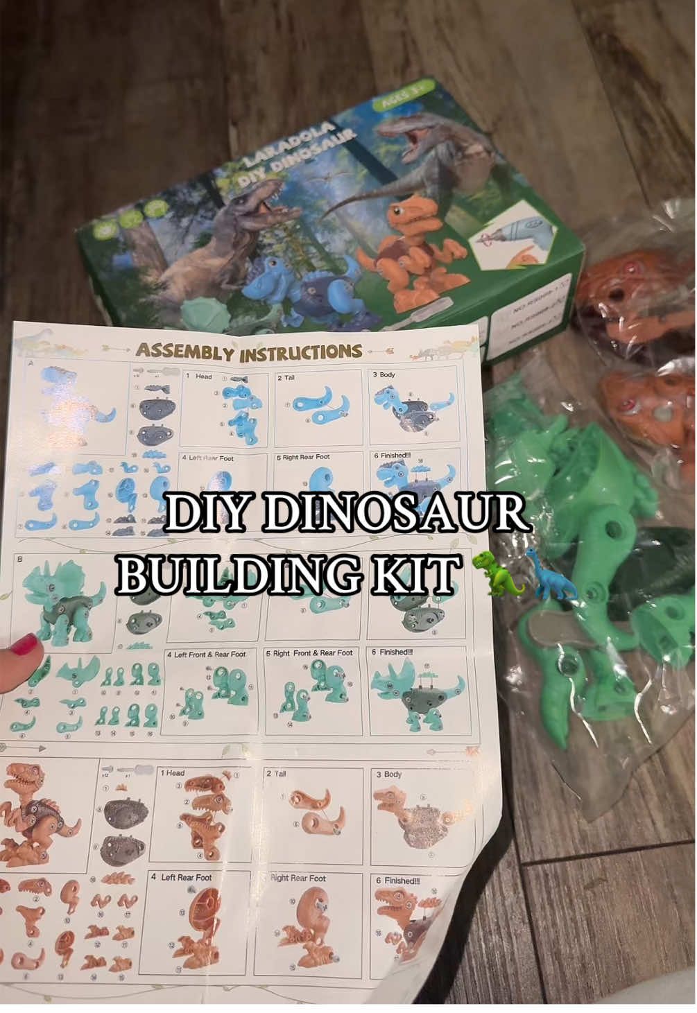 This is a great gift plus it teaches while playing which Is a huge plus 🤩 #Laradola #gift #dinosaurs #dinosaurus🦖 #toysforkids #toddlermom #toddlertoysideas #toddleractivities  #dinosaurtoy #DIY #kids #kidtools #buildingkits #momhack #interactivetoys #interactive #toddlersoftiktok 