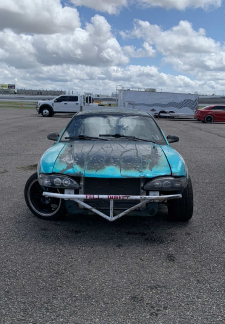 In my defense… he bent that tie rod a few laps prior to this and we didn’t have a spare so we just bent it back straight again. Clearly it was comprised lol 
