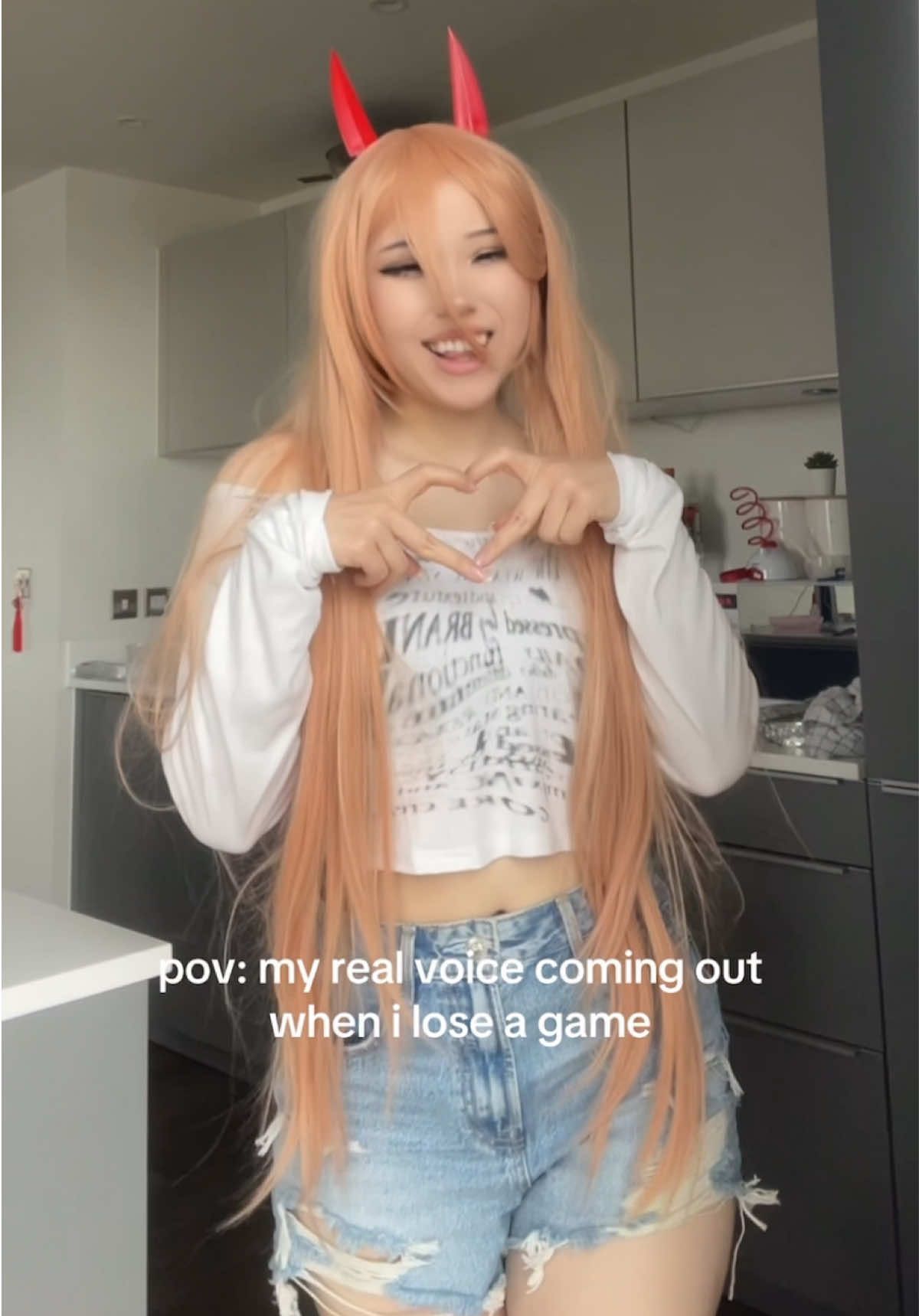 from guys lets win this🥺🌸 to UNINSTAL YOU FUCKING MORONS 🚛🚛🚛 #wasian #chinese #fyp #cosplay #powercosplay #chainsawman #csm #chainsawmancosplay #powerchainsawman 