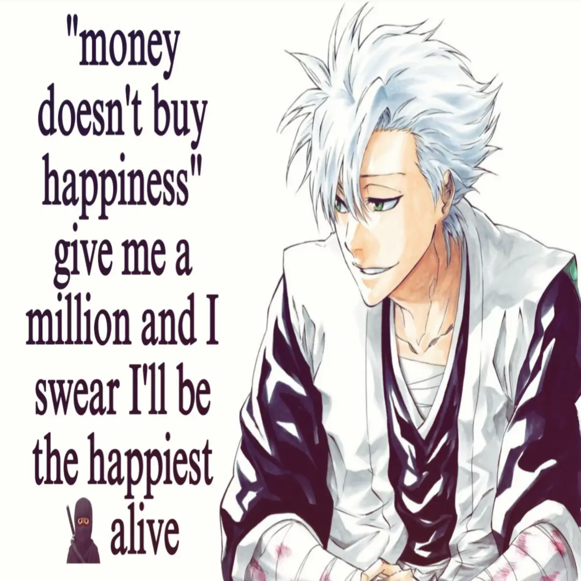 toshiro so tuff #fypシ #bleach #bleachanime #toshirohitsugaya #slideshowtrend #fyp #foryou #fypシ゚viral 