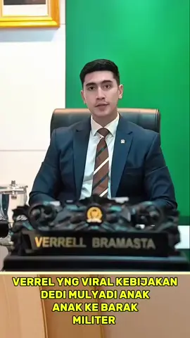 Verrel Yang Viral Kebijakan Dedi Mulyadi Anak2 Kebarak Militer ..#verrelbramasta #dedimulyadi #beritaviral #fypシ゚ 