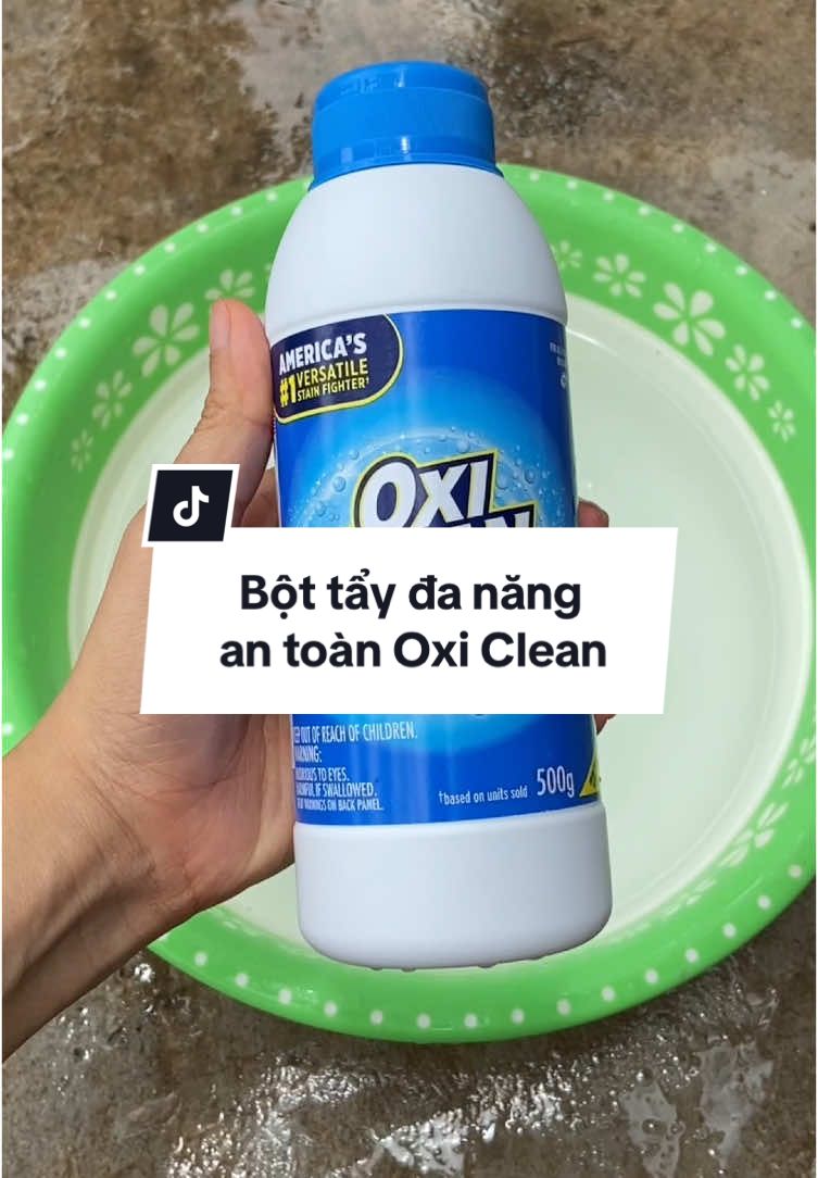 Bột tẩy đa năng nhà ai cũng nên có #nguyettoctem #oxiclean 