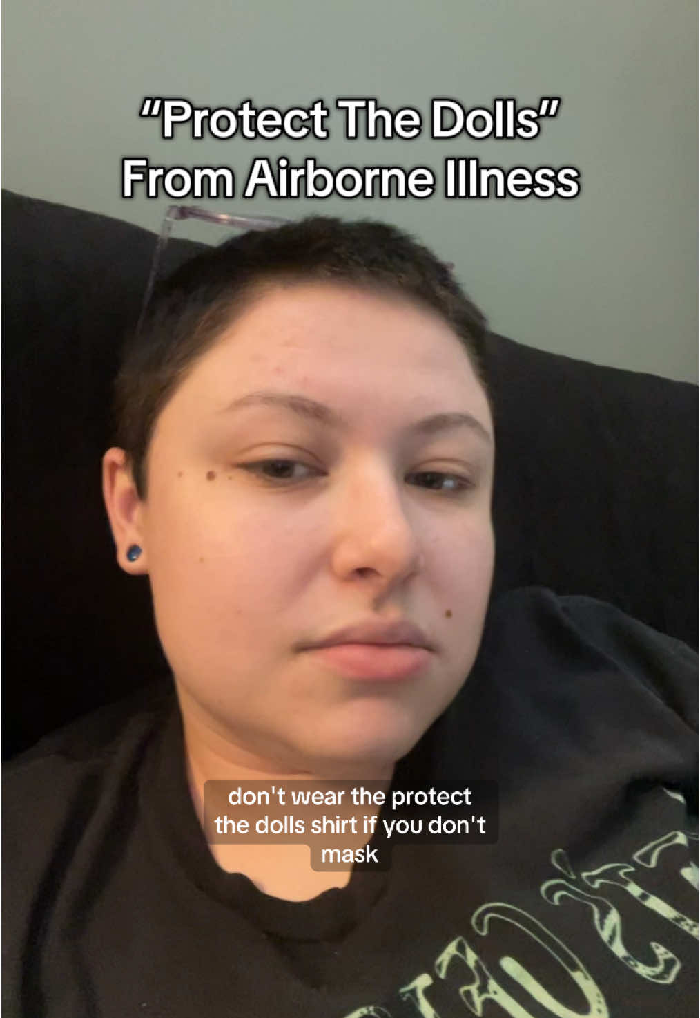 It’s been said yet here I am saying it again: WEAR A MASK! #covidcautious #covidconscious #covidisntover #masktok #chronicillness #disabledcreator #nonbinary #disabledtiktok #covidrealist 