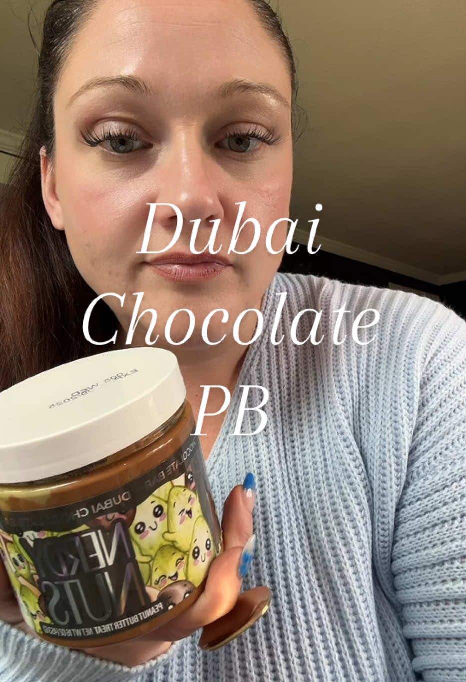 POV: I just spent $15.99 on peanut butter and have zero regrets. This Nerdy Nuts Dubai Chocolate flavor is luxury in a jar — rich, chocolatey, and totally worth every spoonful @Nerdy Nuts Shop  #NerdyNuts #DubaiChocolatePB #TikTokEats #FoodieFinds #WorthIt #SnackObsessed #SpoonToFace #TreatYourself #PeanutButterGoals #ViralSnacks #ChocolateLoversUnite #LuxurySnackLife #InfluencerEats