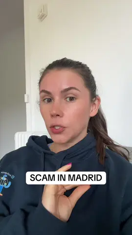 Watch out for this girl so called Maria in chamberi and city center claiming she was robbed and is asking for money for a train ticket and will pay you back #madrid #spain #españa #advice #scam 