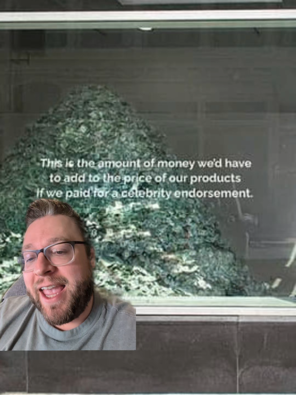 When you can be vulnerable in a way that proves your authenticity and gives value to the customer, that's a marketing win-win all around.