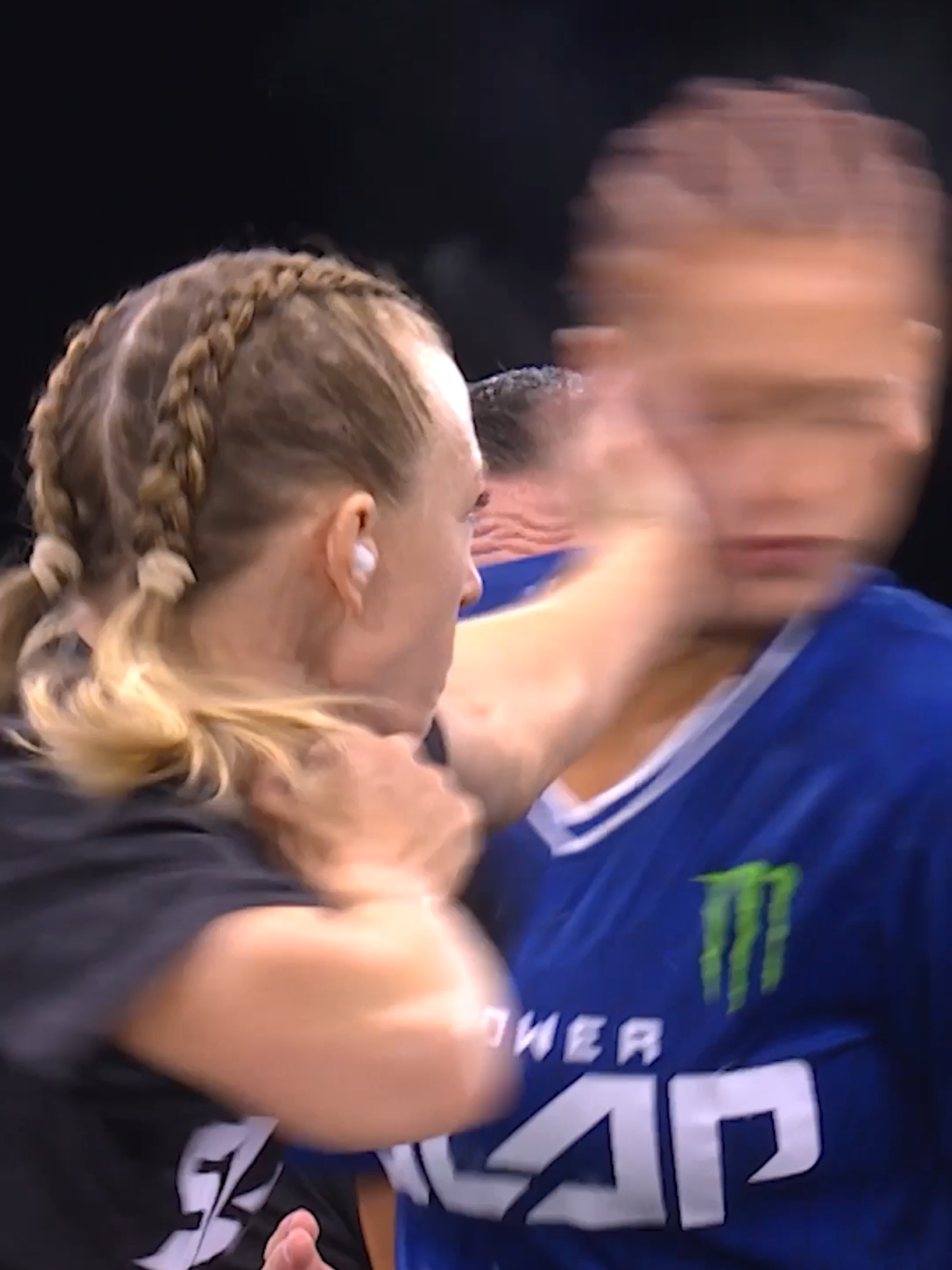 Eats on repeat for @mikaellmichelle 🍽️ 🔁 #fyp #powerslap #UFC #slap #WWE #reaction #danawhite #eat #compilation