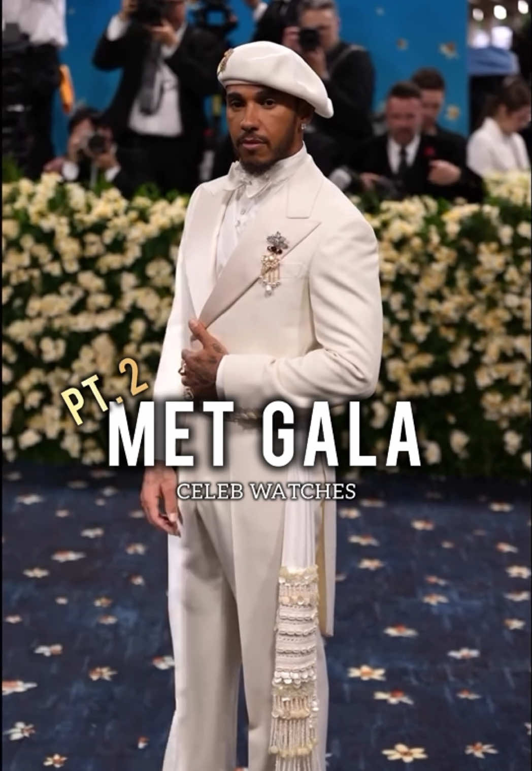 Which of these celebrity’s luxury watches stood out the most? #luxurywatches #watches #metgala #luxurylife #celebrity 