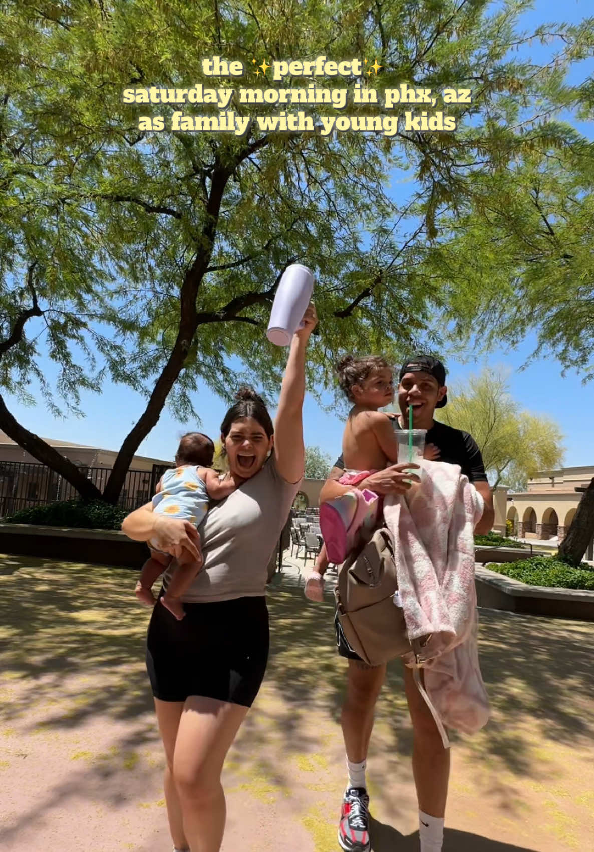 How to have the PERFECT family morning in Phoenix, Arizona with young kids ☀️🕶️ this is truly my ideal weekend morning with my family! And this park that we found?!?! Obsessed 🤌🏼 #phoenix #momsofphoenix #momsofarizona #toddlermom #familyday #farmersmarket #phoenixfarmersmarket #phoenixpark #thingstodoinphoenix #arizonaplaces #familyouting #familyvlog #familygoals #familyweekend #familyroutine 