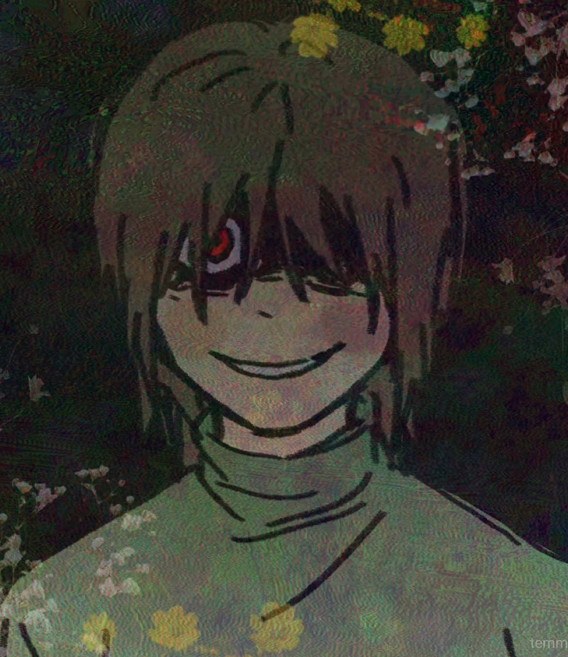 Idk if anyone has done this before with them but okay #frisk #chara #undertale #friskundertale #charaundertale #undertalefanart 