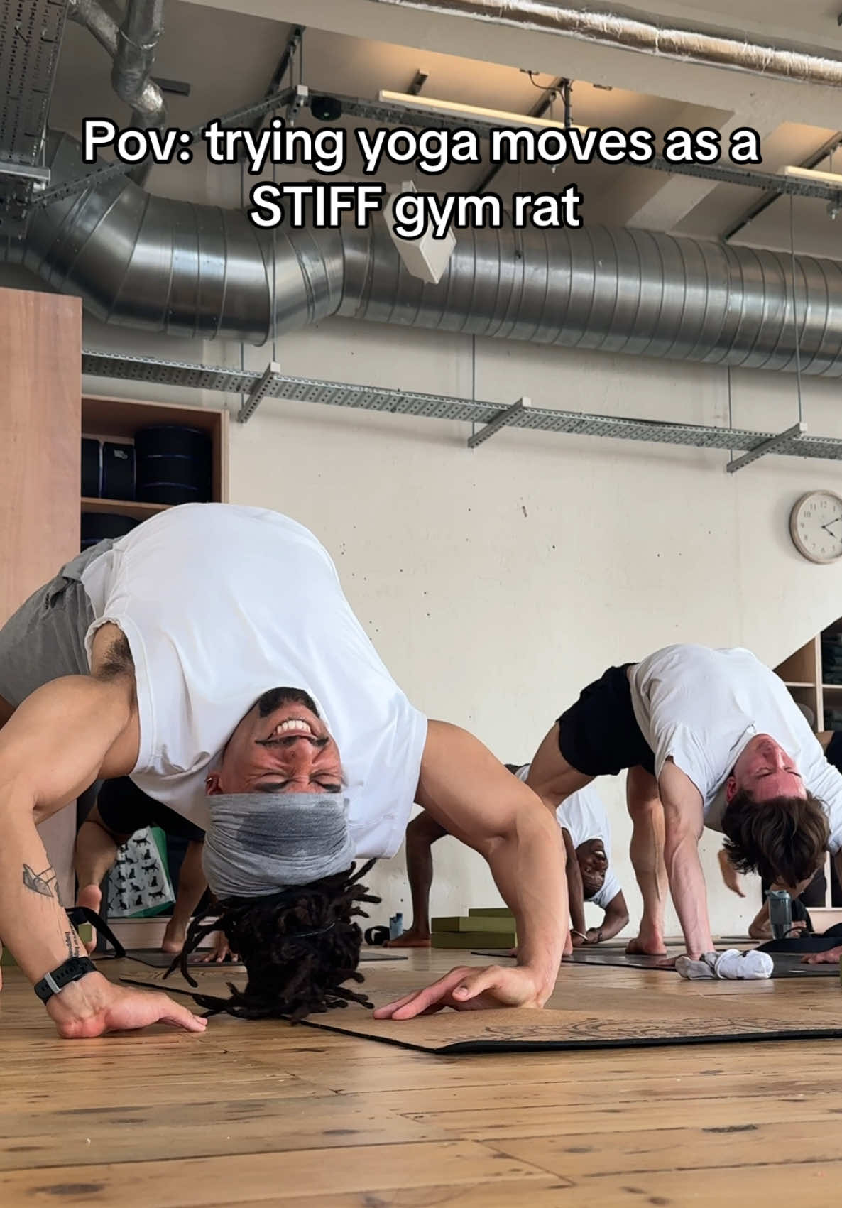 What the helly #fyp #foryou #foryoupage #yoga #funny #relatable 