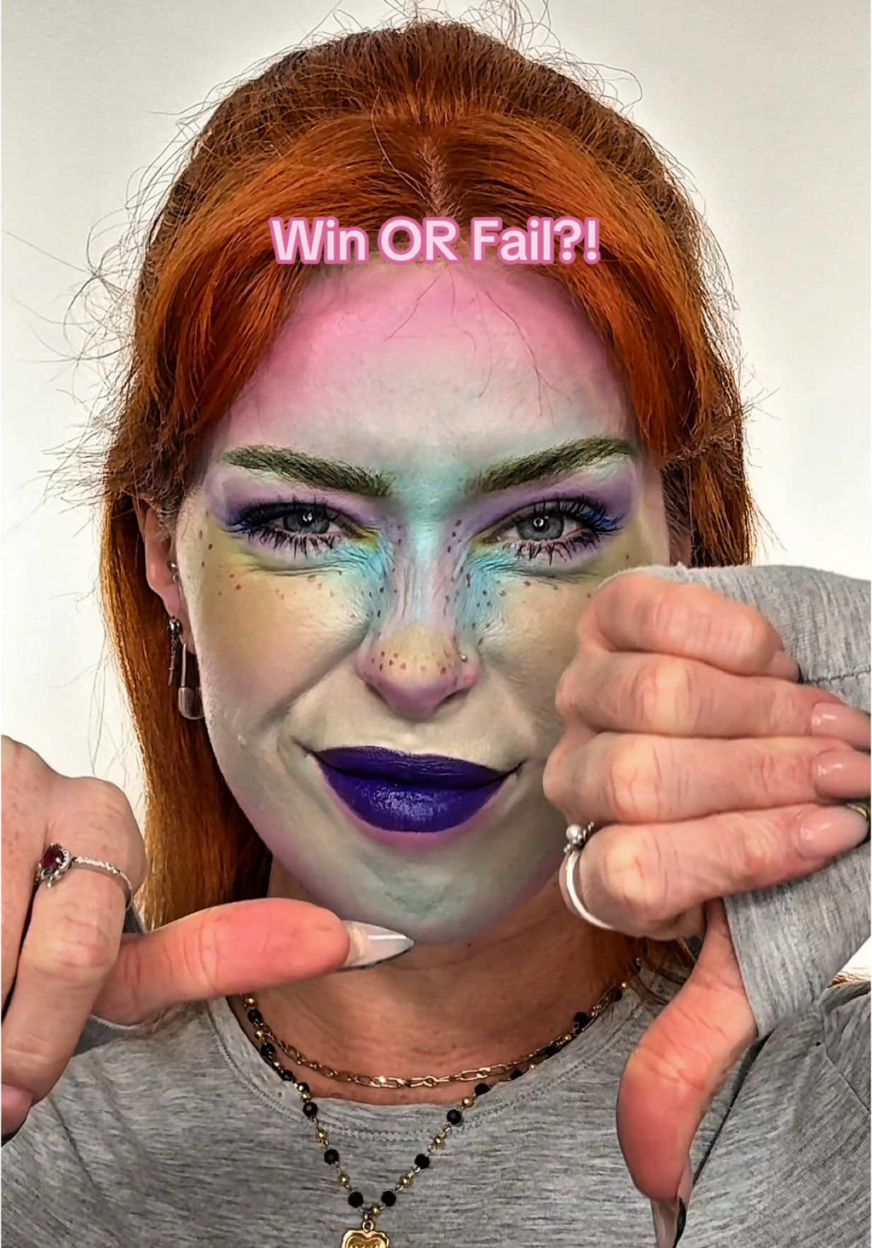 Colour generator picks my makeup WIN or FAIL?! Using @nyxcosmetics_uk ✨