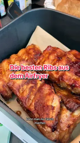 Beim Schneides des Videos direkt wieder Appetit bekommen 😭  Bester Mann @andi_mme  Airfryer von @COSORI 🧡  #unbezahlt #fy #fyp #bbq #ribsrecipe #airfryerrecipes #airfryermaster #airfryer #airfryertiktok 