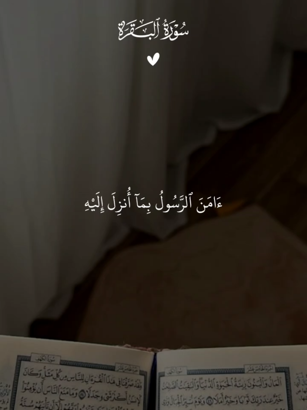 آمَنَ الرَّسُولُ بِمَا أُنزِلَ إِلَيْهِ مِن رَّبِّهِ #قران #احمد_العجمي #quran #القران_الكريم #تلاوة_خاشعة 