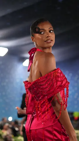Gabby Thomas left no crumbs #metgala #gabbythomas 