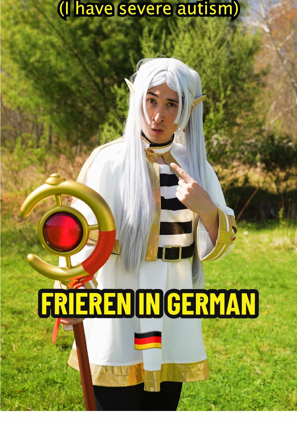 Frieren in German 🇩🇪 #frieren 