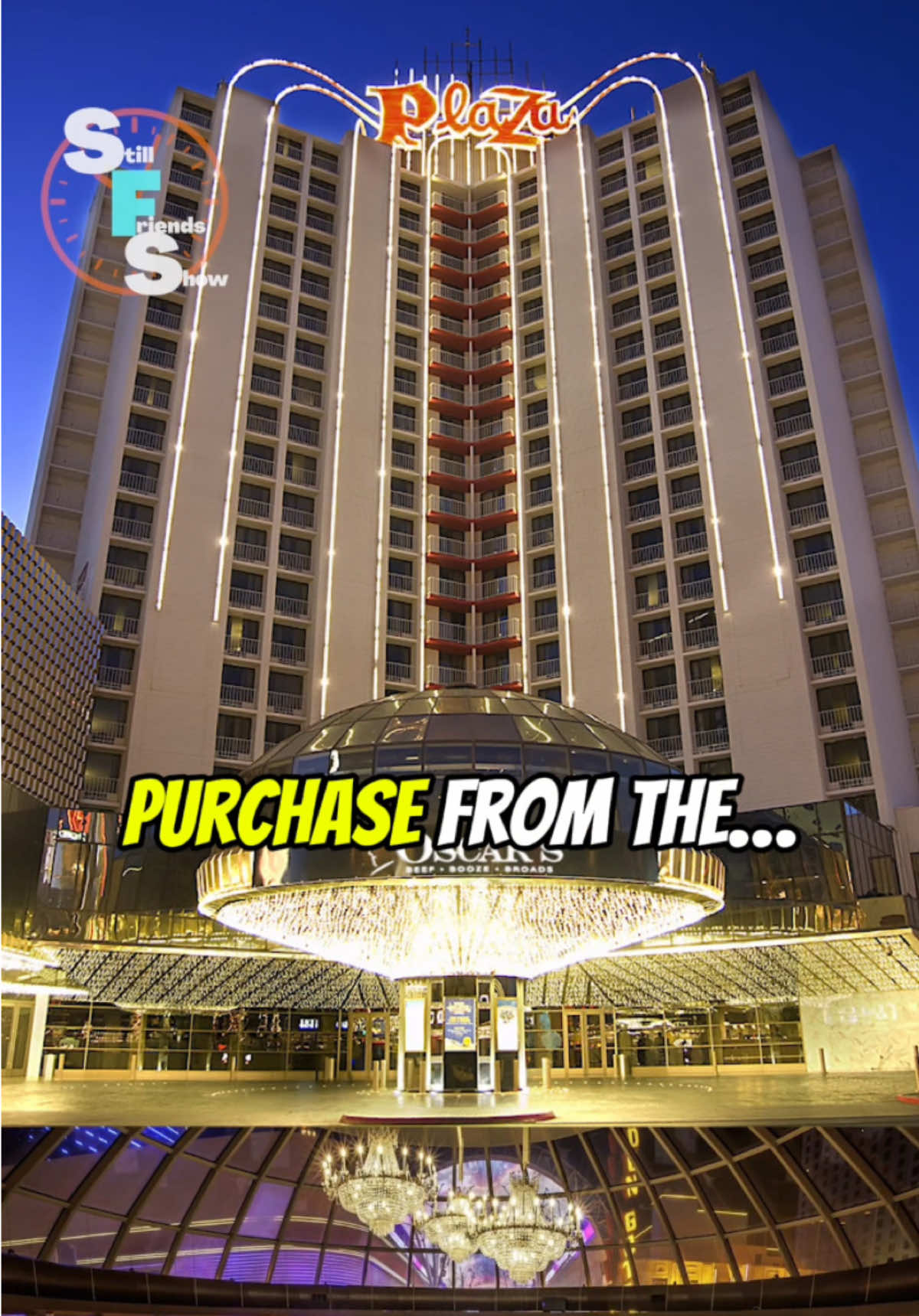 @Plaza Hotel & Casino Las Vegas Multi-Million dollar deal at ONLY 26🤯💰 #StillFriendsShow #lasvegas #wealth 